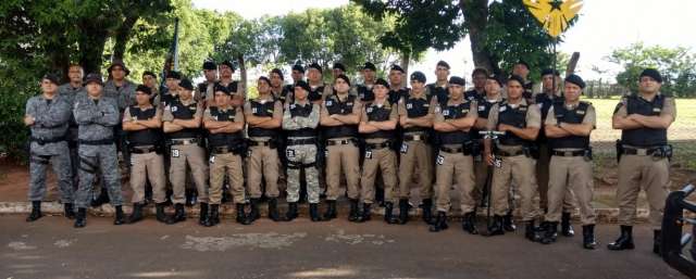Choque recebe visita t&eacute;cnica de policiais do T&aacute;tico M&oacute;vel de Minas Gerais 