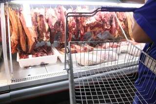Preço da carne teve a maior alta em Campo Grande e Vitória/ES (Foto: Marcos Ermínio)