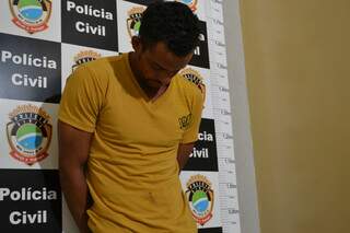 Edisbetil foi preso logo após o roubo e confessou o crime. (Foto: Francisco Júnior)