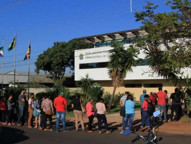 Na reta final para regularizar t&iacute;tulo, nem 10% dos eleitores foram ao TRE