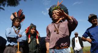 Índios dizem que os antepassados guaranis moraram naquele local (foto: Dourados Agora)