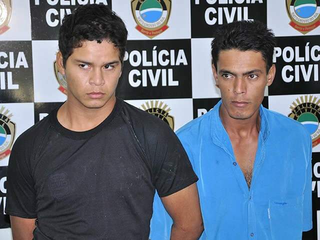  Pol&iacute;cia apresenta dupla que confessou a morte do professor em Corumb&aacute;