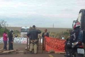 Ap&oacute;s negocia&ccedil;&otilde;es com a Funai, &iacute;ndios liberam trecho da BR-463