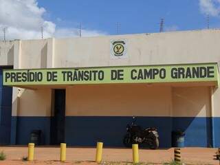 Presídio de Trânsito de Campo Grande (Foto: Marcos Ermínio)