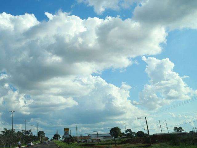 Temperaturas sobem, mas MS volta a ter pancadas de chuva na semana