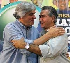 Delcídio e Reinaldo admitem fracasso da “aliança formal” entre PT e PSDB 
