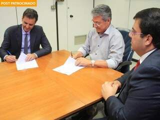 Na semana passada, convênio foi assinado entre Anoreg, Detran e Colégio Notarial do Brasil. (Foto Marina Peralta)