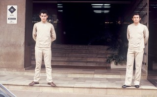 Funcionários do Hotel na década de 70. (Foto: Roberto Higa)
