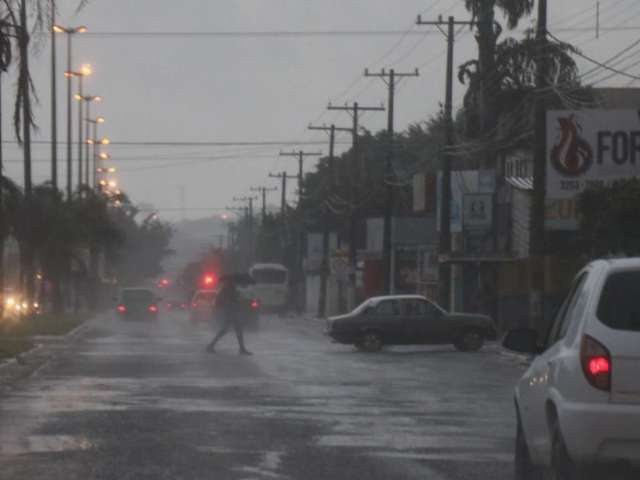 Com chuva, sensa&ccedil;&atilde;o t&eacute;rmica chega a ser de 5&ordm;C em Mato Grosso do Sul