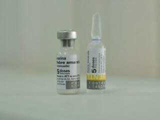 Doses da vacina contra a febre amarela, que estão disponíveis nos postos de saúde (Foto: Alcides Neto/Arquivo)