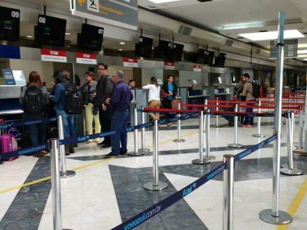 Com nove voos, Aeroporto de Campo Grande opera normalmente neste s&aacute;bado