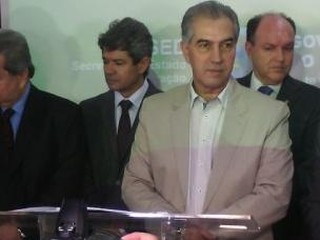 Governador Reinaldo Azambuja está confiante em decisão favorável do STF (Foto: Leonardo Rocha)