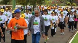 Caminhada do servidor quer levar sa&uacute;de e descontra&ccedil;&atilde;o aos participantes