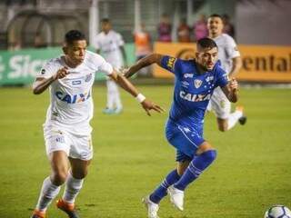 Cruzeiro e Santos abriram a rodadas de jogos da noite. (Foto: Vinnicius Silva/Cruzeiro)