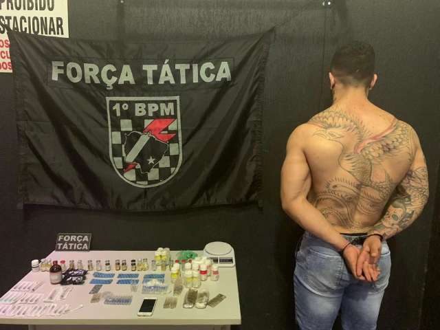 Den&uacute;ncia leva fisiculturista &agrave; pris&atilde;o por vender anabolizante no Camel&oacute;dromo