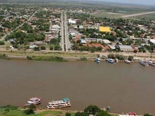 Porto Murtinho, em MS, ganhará ligação rodoviária com o Paraguai por meio de ponte. (Foto: Toninho Ruiz/Arquivo)