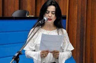 Deputada Mara Caseiro (PSDB) acredita na aprovação do projeto de lei pelo plenário (Foto: Luciana Nassar)