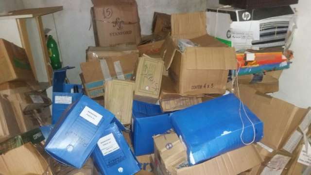 Pol&iacute;cia Federal apreende em quitinete material ligado a ex-governador