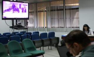 Vídeoaudiência na vara da Auditoria Militar deve reduzir trâmites para até 30 dias. (Foto:Tribunal de Justiça)