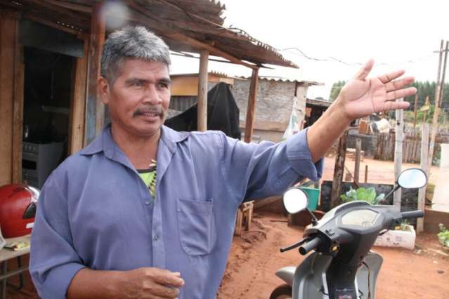 Apesar do frio e chuva, &iacute;ndios n&atilde;o pretendem abandonar &aacute;reas invadidas
