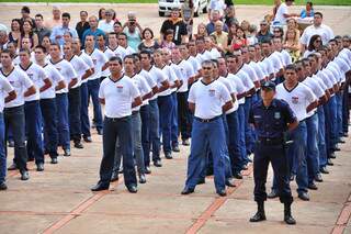 220 novos guardas municipais têm a missão de garantir a segurança do patrimônio público e zelar pela vida da população (Foto: João Garrigó)