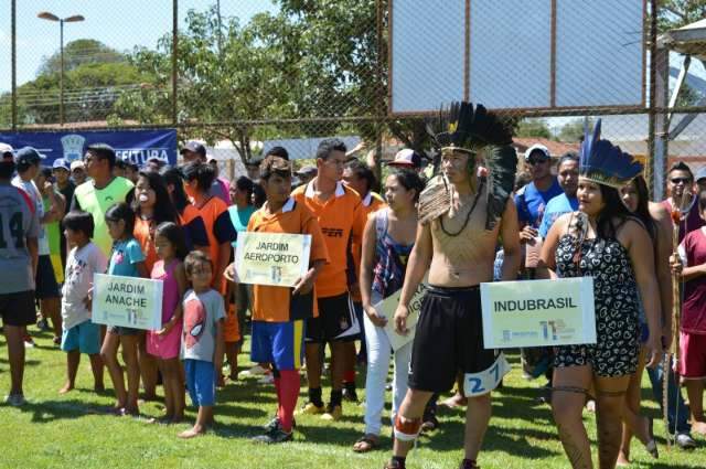 Jogos ind&iacute;genas come&ccedil;am com 700 atletas de 20 comunidades da Capital