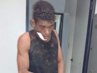  Suspeito de tentar furtar casa &eacute; detido e agredido por moradores 