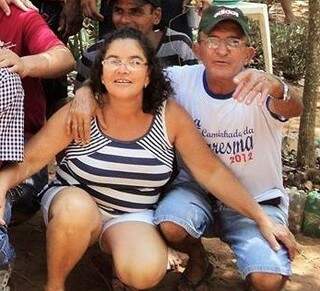Alcebides Vieira Brito, marido de Helenita Brito Vieira, morreu no local. (Foto: Facebook)