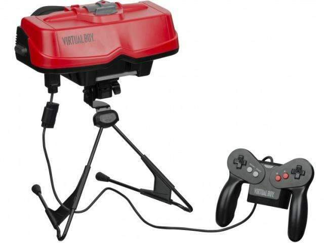 Nintendo tentou entrar no mundo da realidade virtual com Virtual Boy