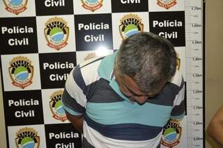 Alzemiro foi preso na manhã de hoje. (Foto: Simão Nogueira)