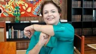 A chegada de Dilma estava prevista para às 15h50 desta segunda-feira em Dourados. (Foto: Divulgação)