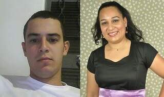 Jovens identificados como Alex Ribeiro Dos Santos e sua namorada, Crislaine de Sousa. (Foto: Vicentina Online)