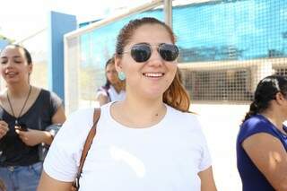 Andressa Carla Campos, 23, estuda arquitetura na Uniderp (Foto: Paulo Francis)