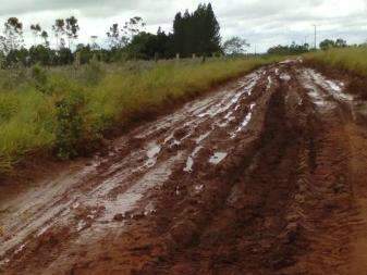 Apesar de trégua da chuva, estradas ainda são problema para transporte escolar 
