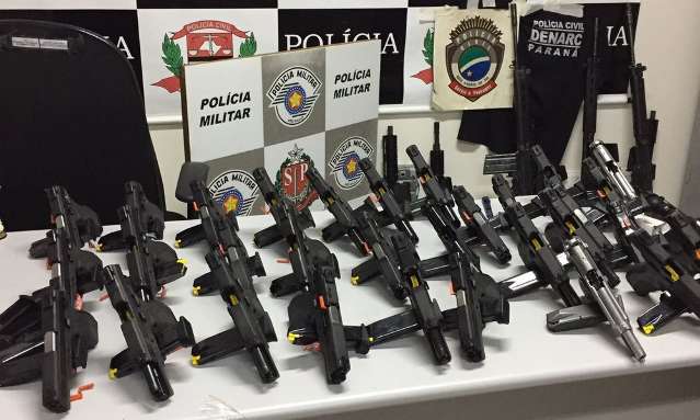 Das oito principais rotas de entrada de armas no Brasil, duas s&atilde;o em MS