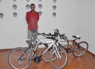 Evaldo disse que não era sua intenção cometer furtos de bicicletas. (Foto: Anderson Gallo/Diarionline).