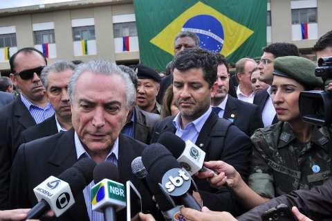 Vice-presidente da República vem a MS pedir apoio para reeleição no PMDB