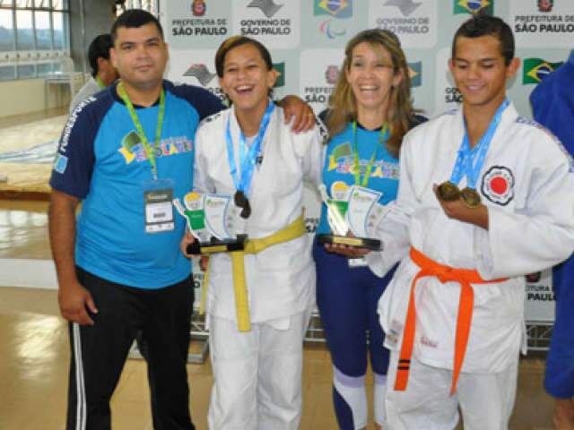  Judocas de MS faturam ouro nas Paraolimp&iacute;adas Escolares em SP 