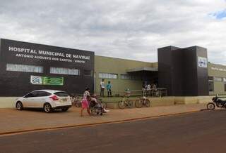 Hospital de Naviraí vai atender apenas casos de urgência e emergência (Foto: Divulgação)