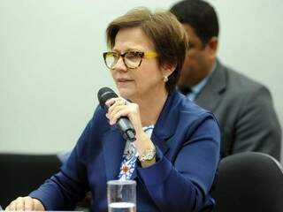 Tereza Cristina é relatora da medida provisória que instituiu programa de regularização tributária (Foto: Billy Boss/Câmara dos Deputados)