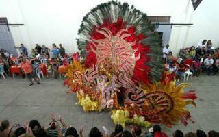 Desfile de fantasias no ano passado. (Foto: Divulgação).