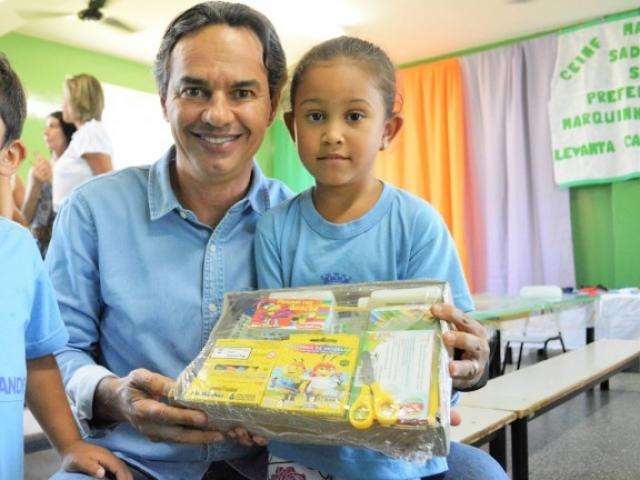 Marquinhos promete kits escolares para o primeiro dia de aula em 2019