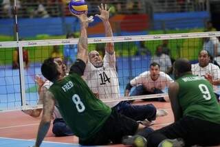 Brasil perde o bronze para o Egito no vôlei sentado masculino (Foto:Reuters/Ueslei Marcelino/Direitos Reservados)