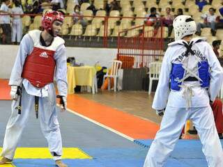 Taekwondo é uma das modalidades em disputa na competição, que reúne atletas entre 15 e 17 anos. (Foto: Divulgação/Fundesporte)