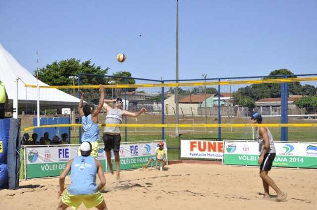 Etapa final de circuito de v&ocirc;lei define classificados a torneio nacional