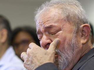 Luiz Inácio Lula da Silva durante entrevista coletiva na semana passada (Foto: Ricardo Stuckert)