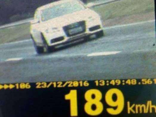 &quot;Apressadinho&quot; &eacute; flagrado a 89 Km/hora acima do permitido na BR-163