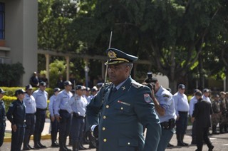 Coronel Deusdete foi empossado hoje como o novo comandante da Polícia Militar. (Foto: Marcelo Calazans)