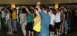Evento da Associação Sul-Matogrossense de Dança de Salão (Foto: Carlos Cavalcanti)