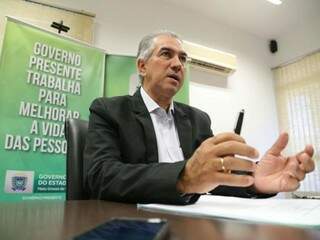 Governador do Estado, Reinaldo Azambuja, PSDB.
(Foto: Marcos Ermínio).